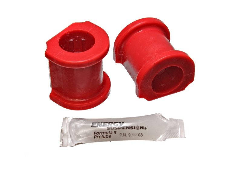 Honda CRX Sway Bar Bushings - Front - Energy Suspension - 16mm Performance Polyurethane - Red - `01-`05